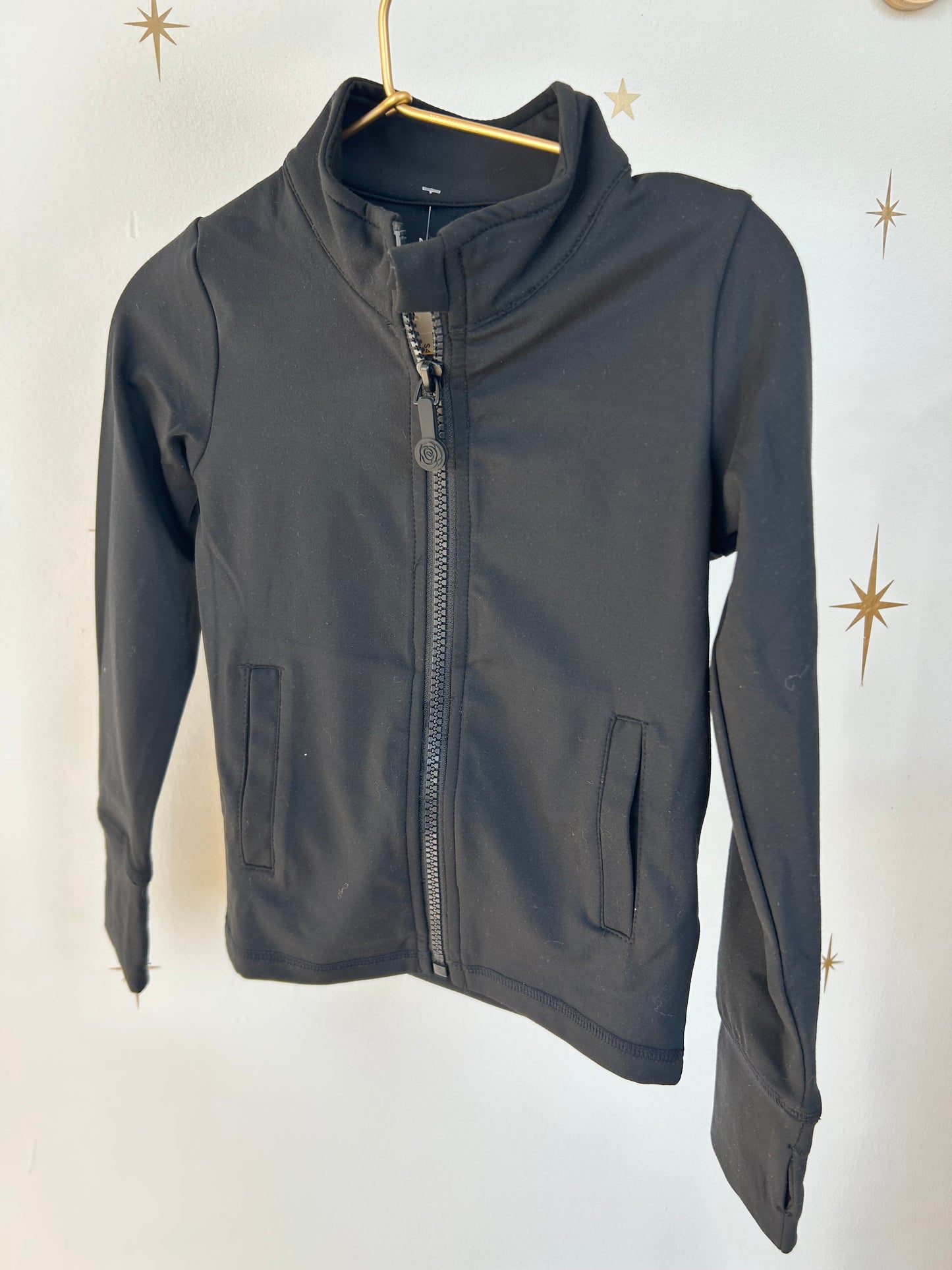 Active Ruffle Full Zip Jacket (2 Colors)