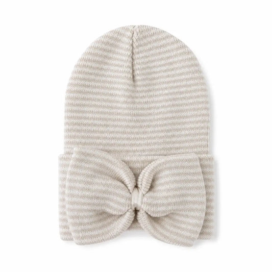 Baby's First Hat - Stripe Bow