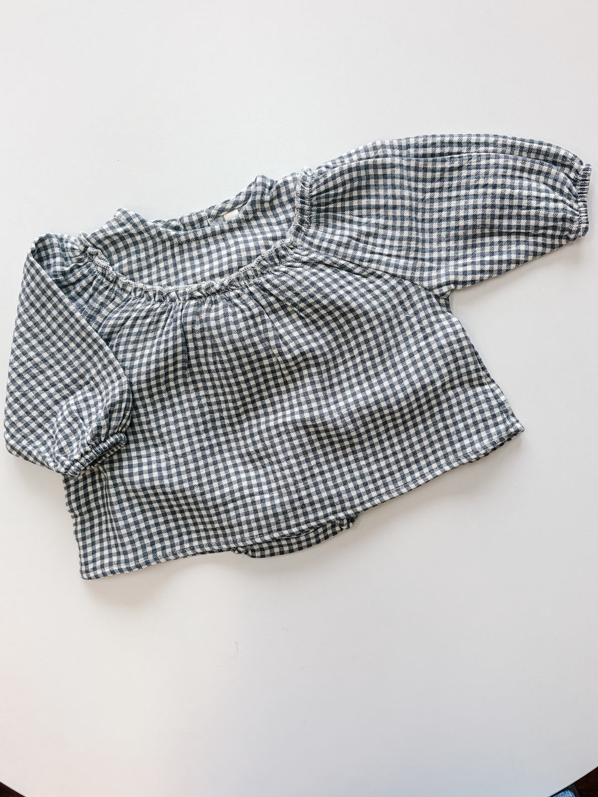Midnight Gingham Bloomer Set
