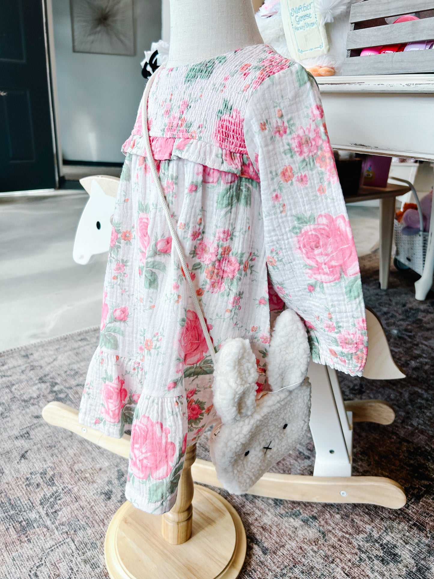 Smocked Ruffle Tier Dress