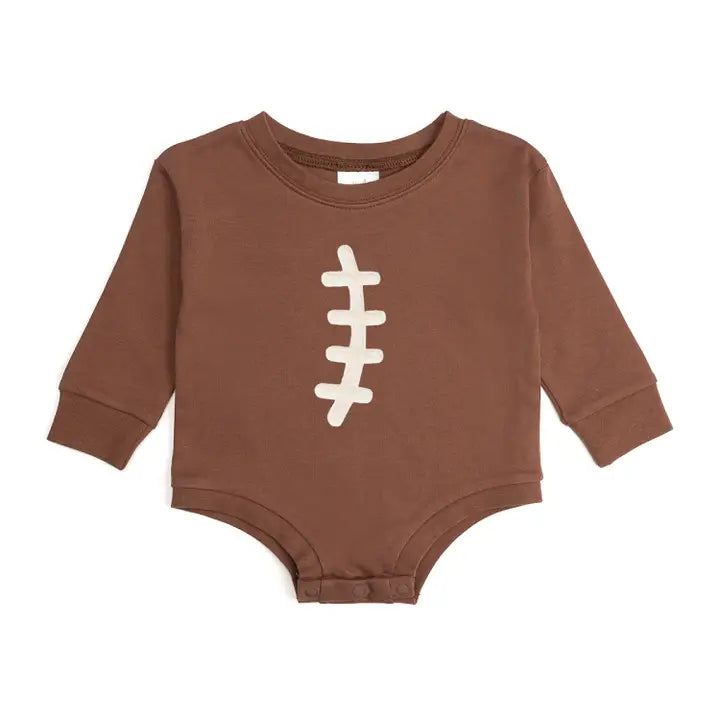 Football Long Sleeve Onsie