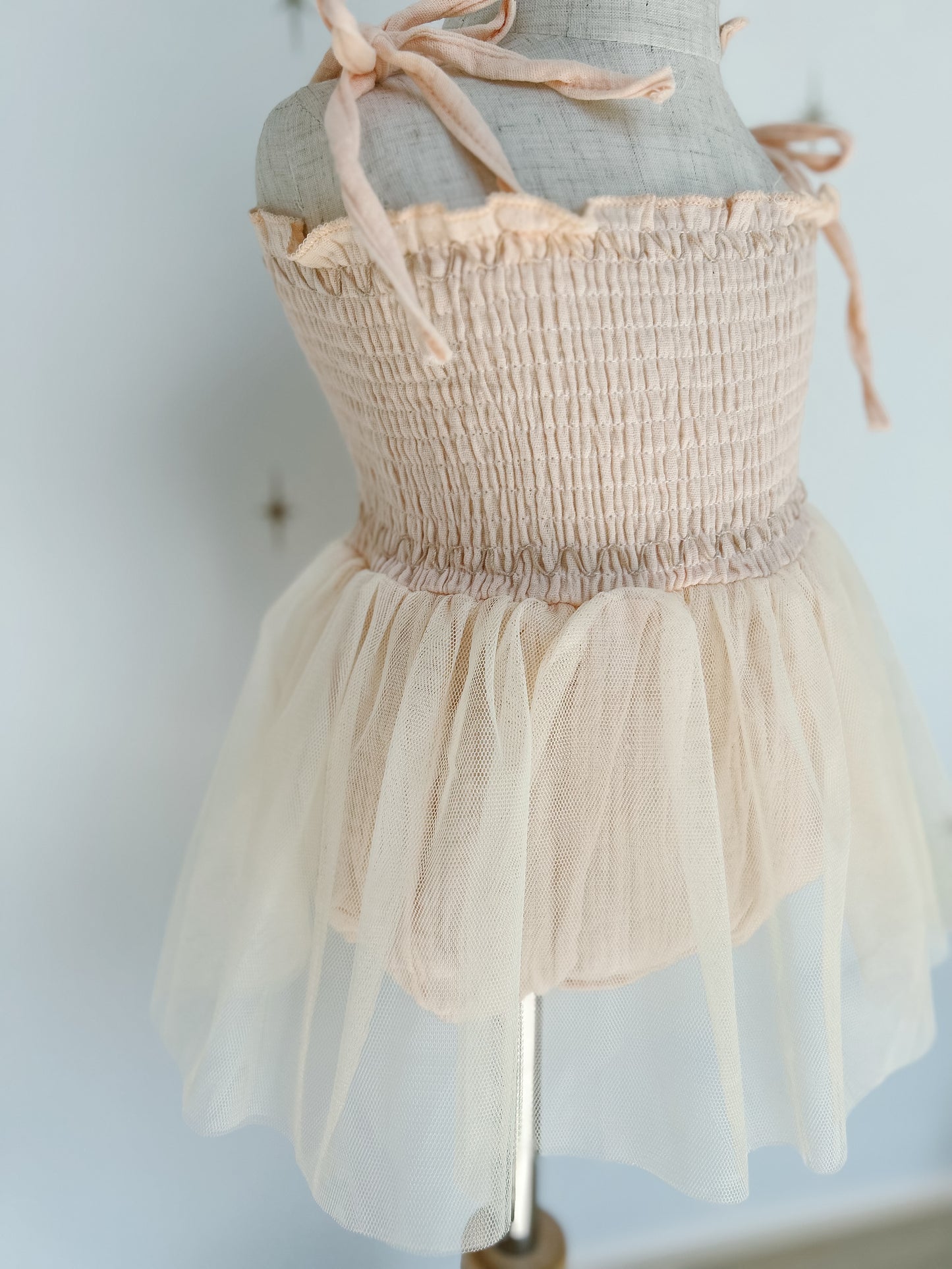 Tutu Romper - Champagne