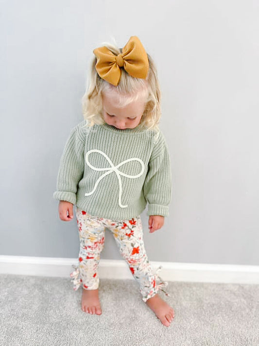 Lottie Bow Leggings