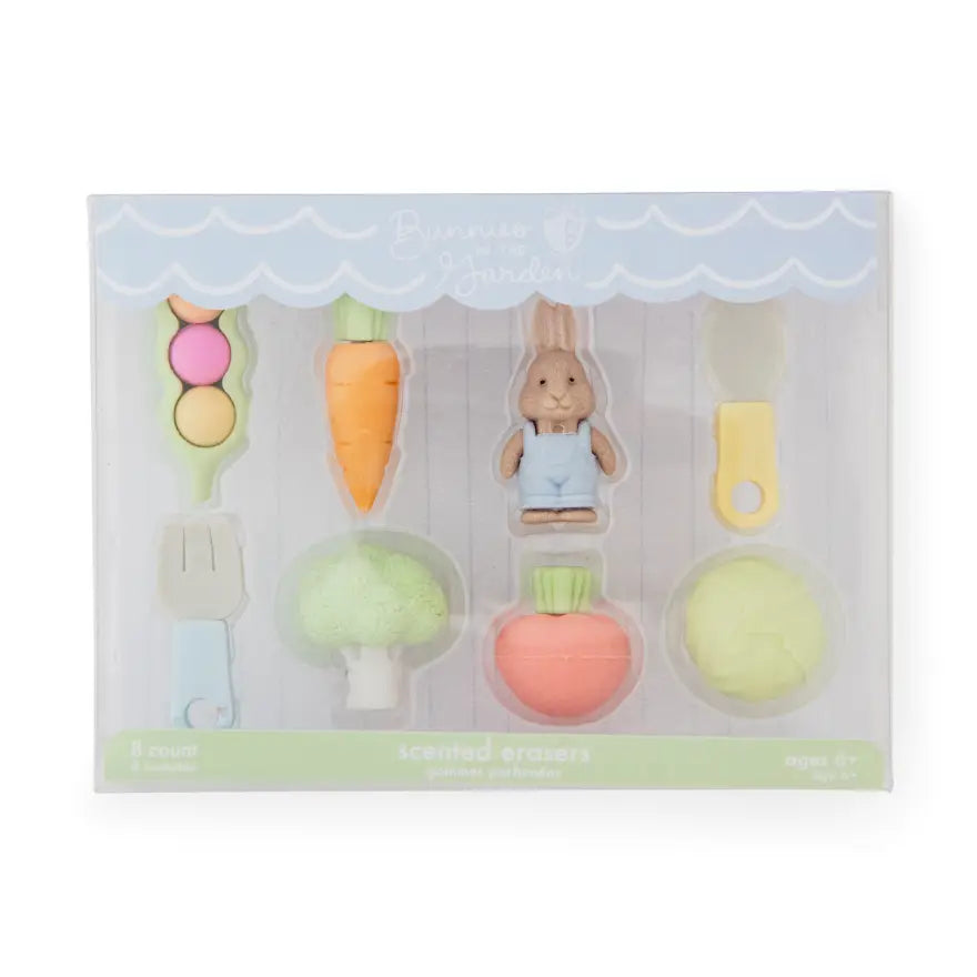 Bunny Eraser Set