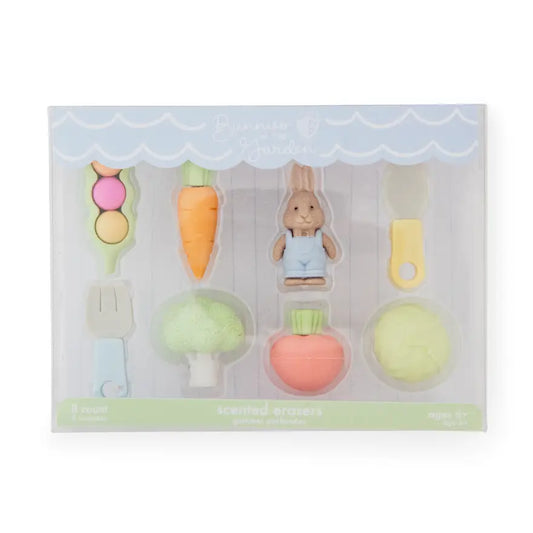Bunny Eraser Set