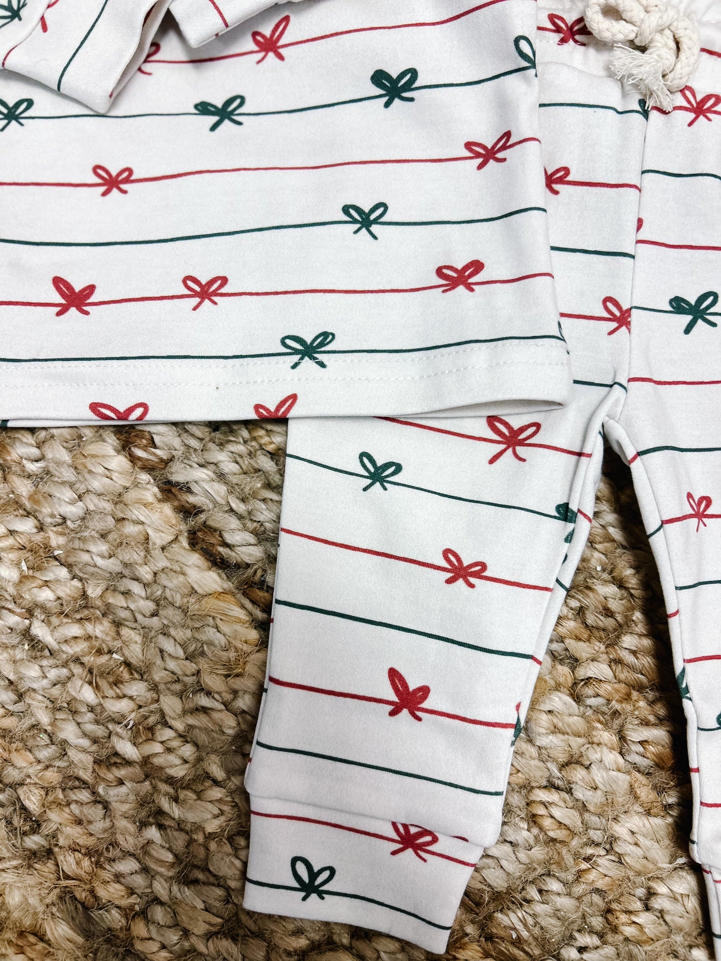 Christmas Bow Lounge Set