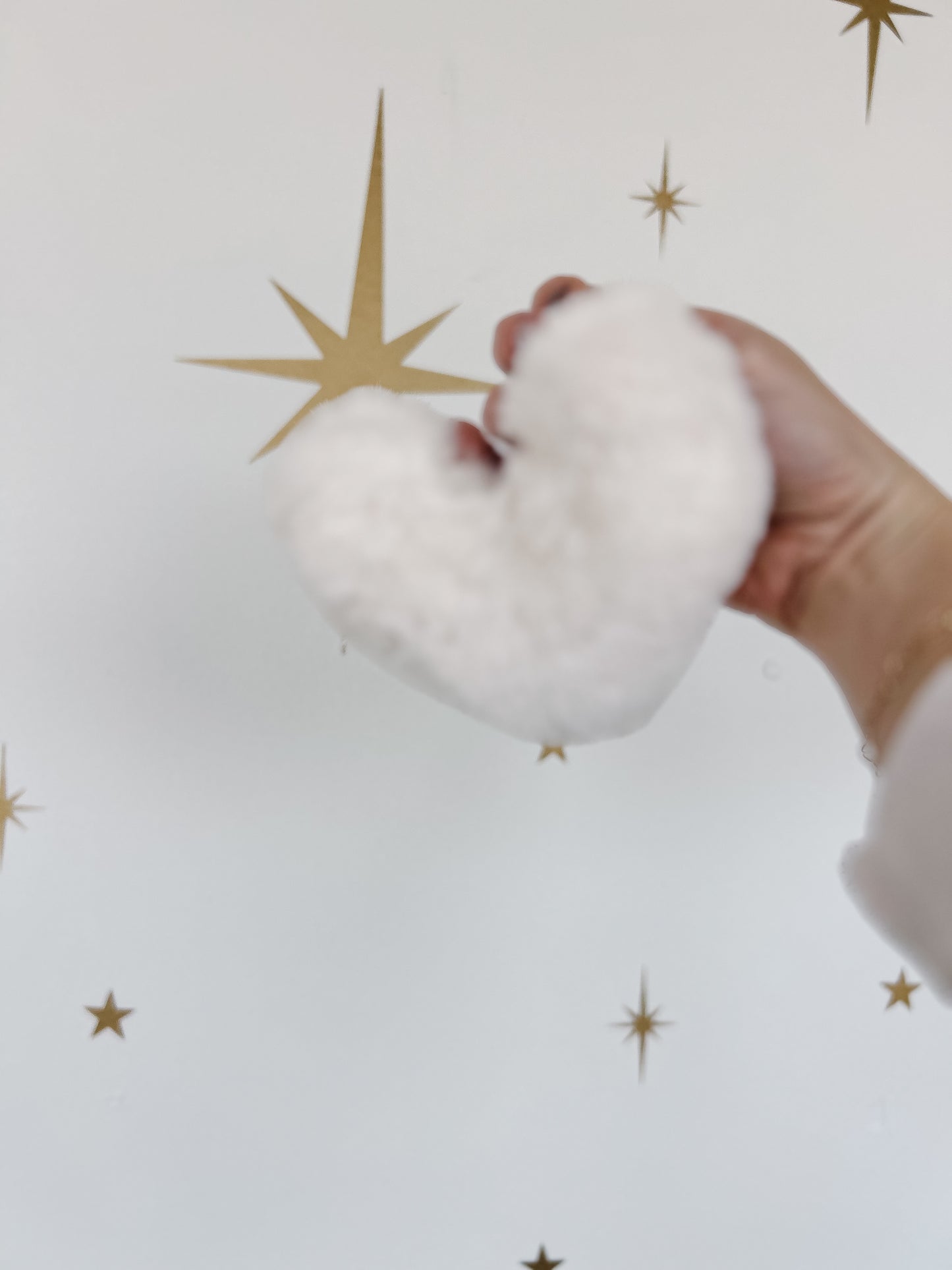 Heart Shape Plush Keychain