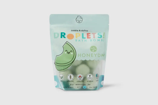 All Natural Mini Bath Bombs - HoneyDew Melon