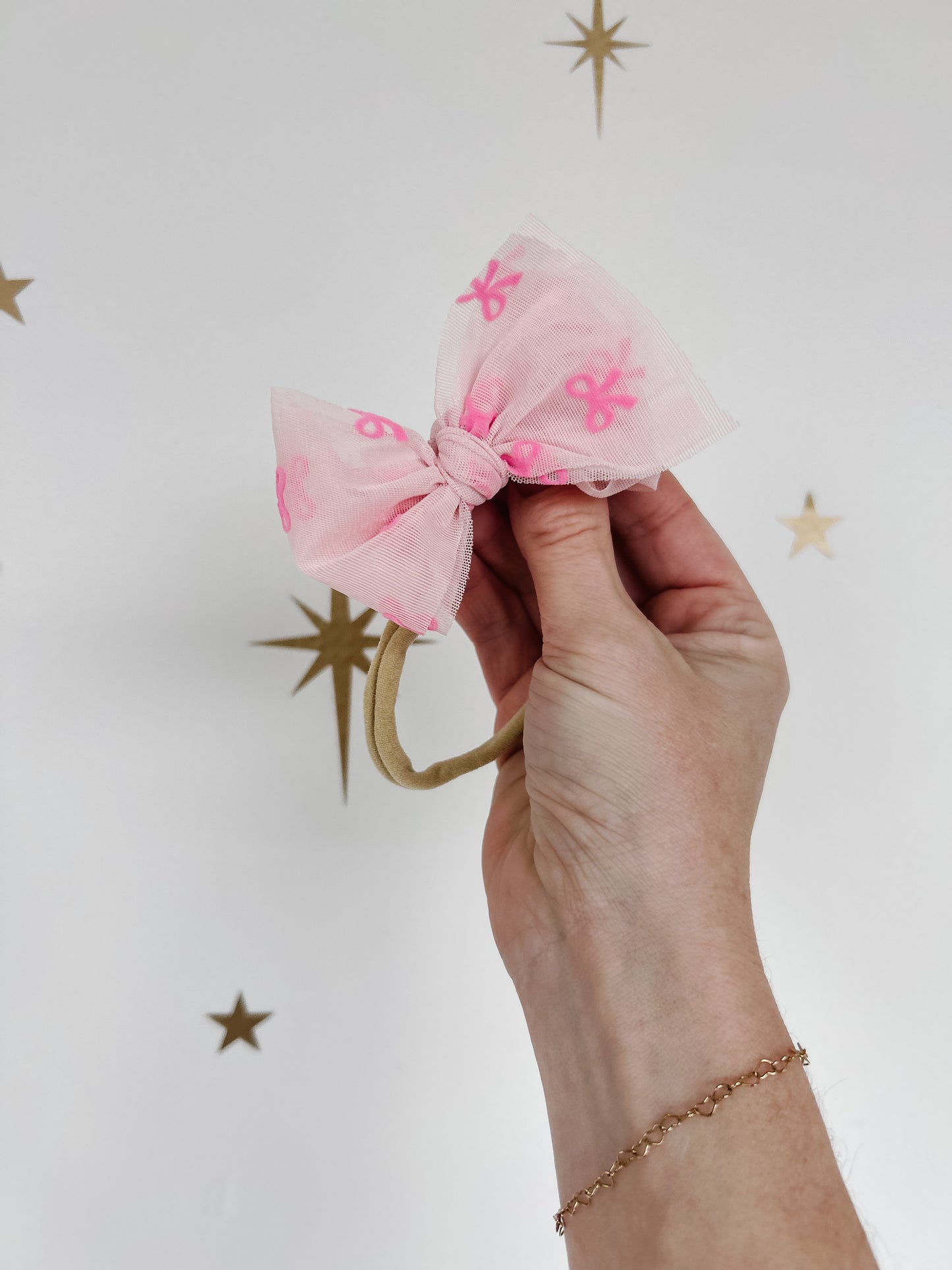 Mesh Coquette Bows