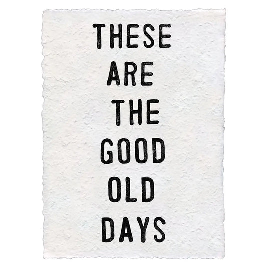 Handmade Paper Prints 12"x16"
