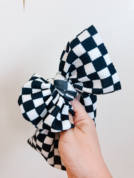 Black Checkered