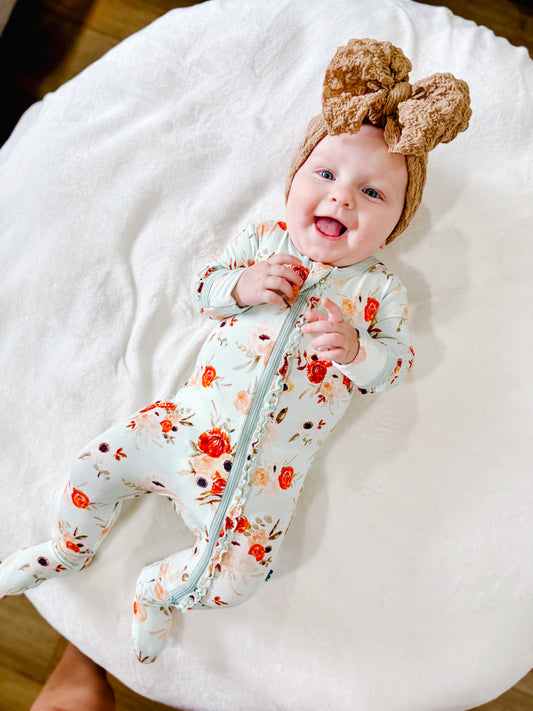 Aloe Fall Floral 2 Way Zipper