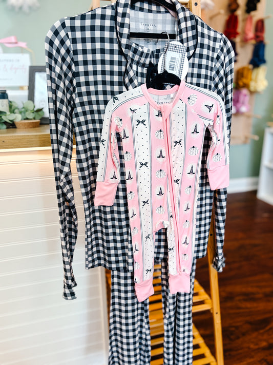 Pretty Little Pumpkin Zipper Romper