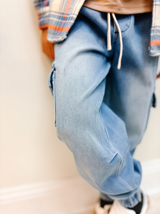 Denim Joggers