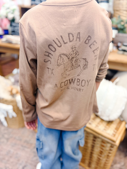 Shoulda Been A Cowboy Tee