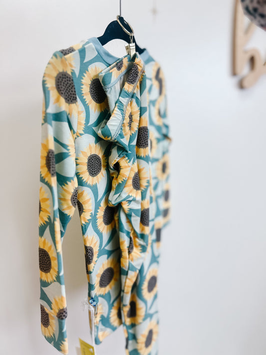 Stormy Sea Sunflower Bamboo 2 Piece