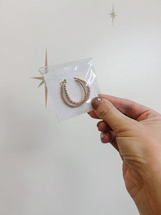 Double Strand Mini Matte Bracelet