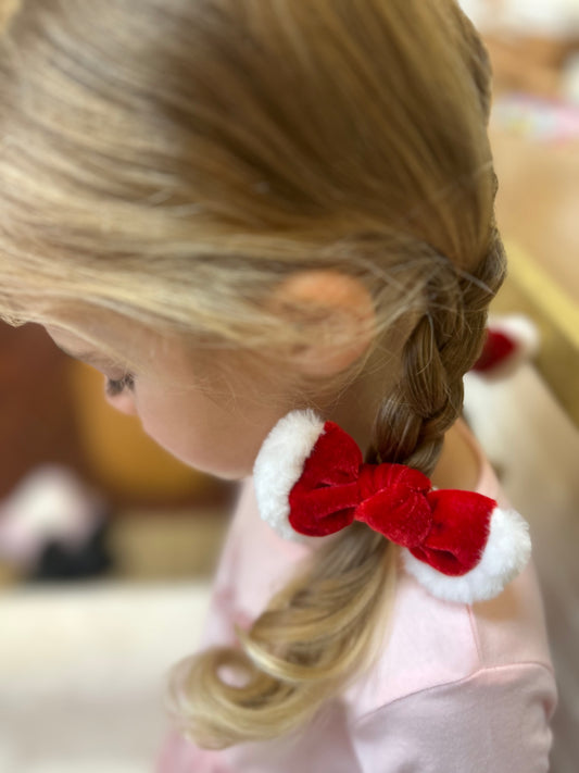 Christmas Velvet Piggies