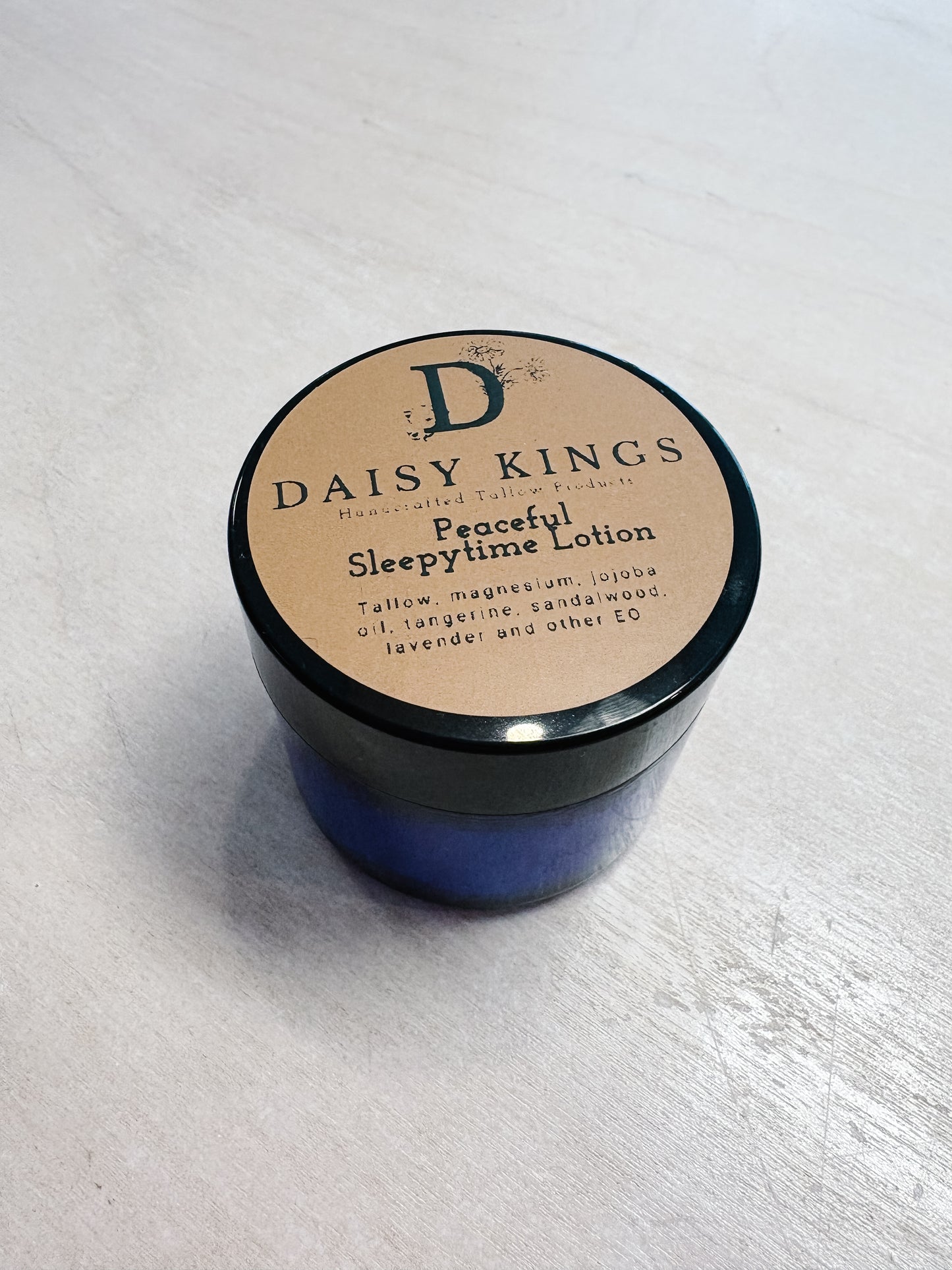 Daisy Kings Tallow- Peaceful Sleepytime Lotion