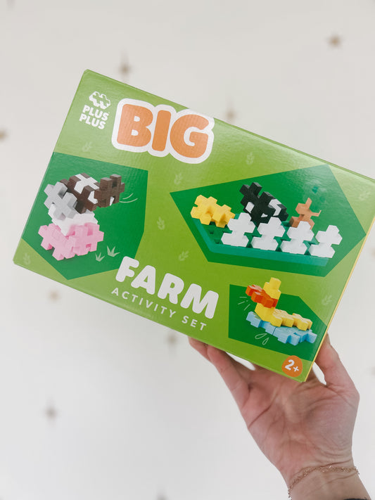 Plus Plus Puzzle Farm Activity