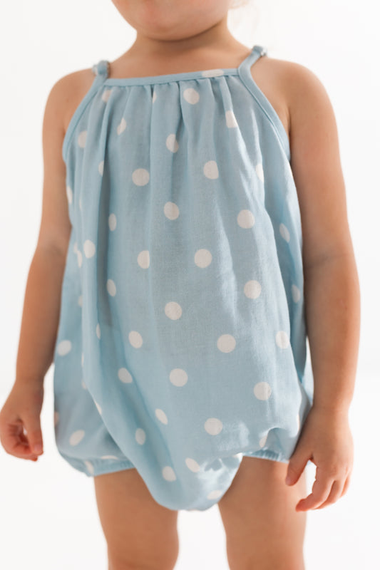 Sea Blue Romper