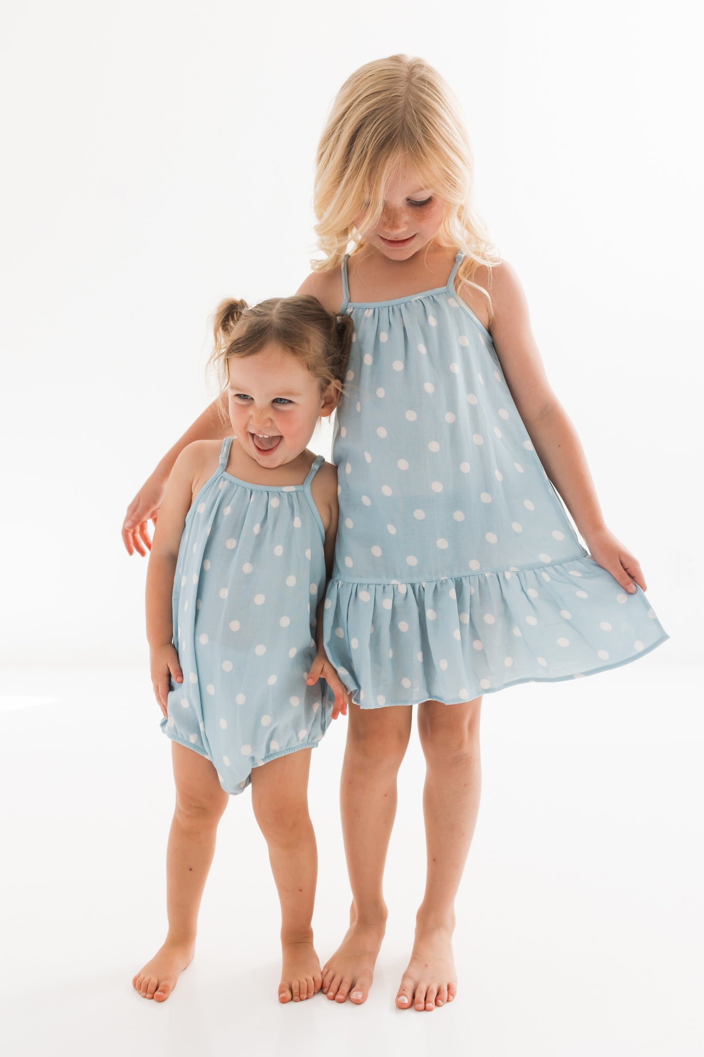Sea Blue Twirl Dress