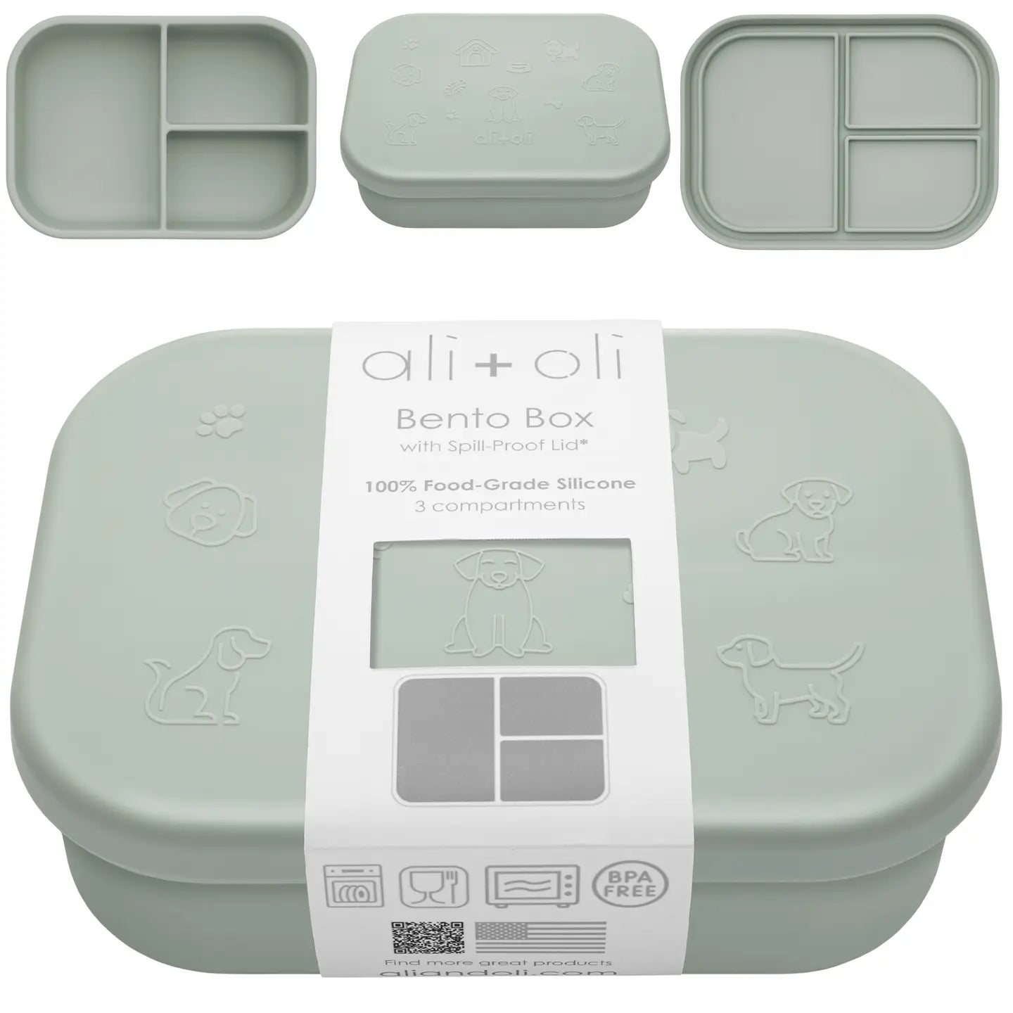 Silicone Bento Box (3 Colors)