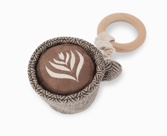 Latte Hand Rattle
