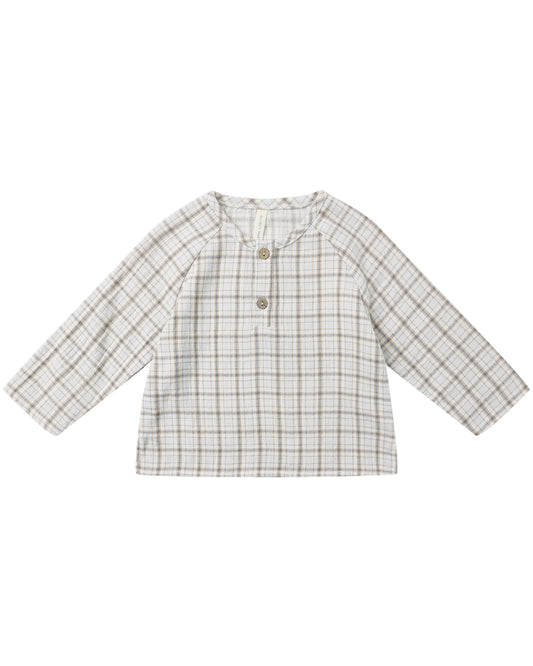 Zion Shirt Blue Plaid