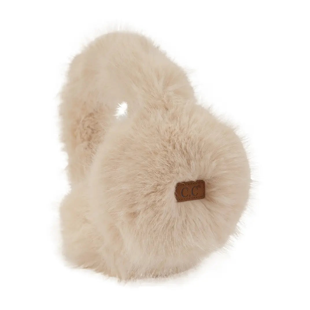 Women's Adjustable Earmuffs - Beige