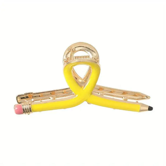 Pencil Hair Claw Clip (2 Colors)
