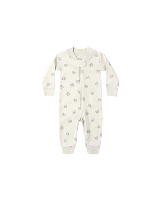 Zip Long Sleeve Sleeper - Bears
