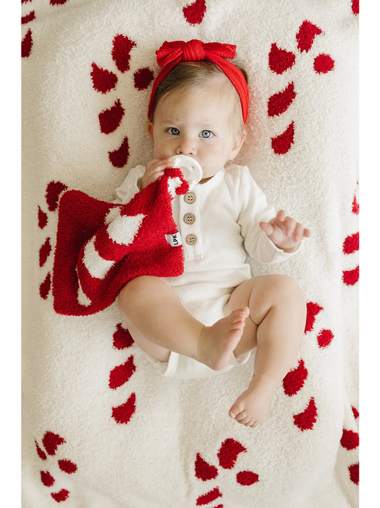 Candy Cane Plush Lovey