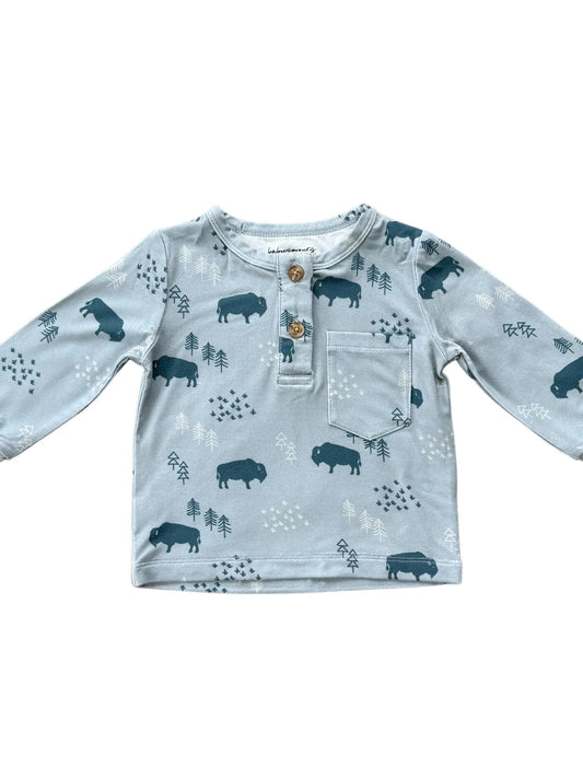 Boy's Henley Buffalo Shirt
