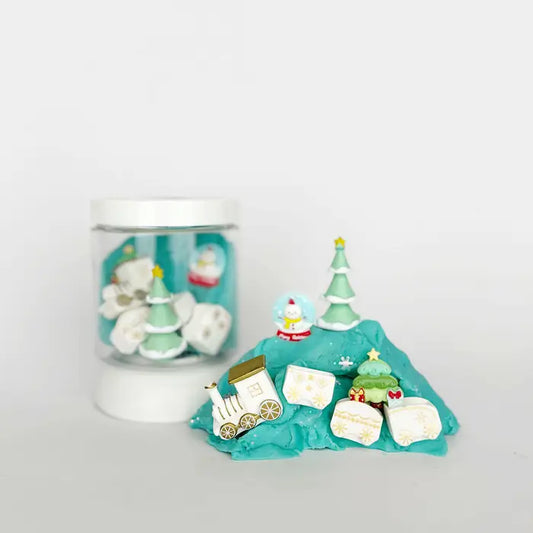 Holiday Train Mini Playdough Kit