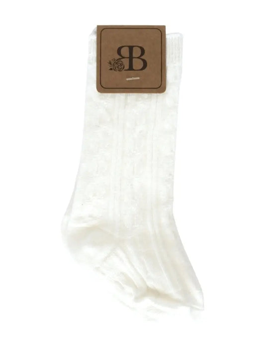 Knee High Socks - Ivory