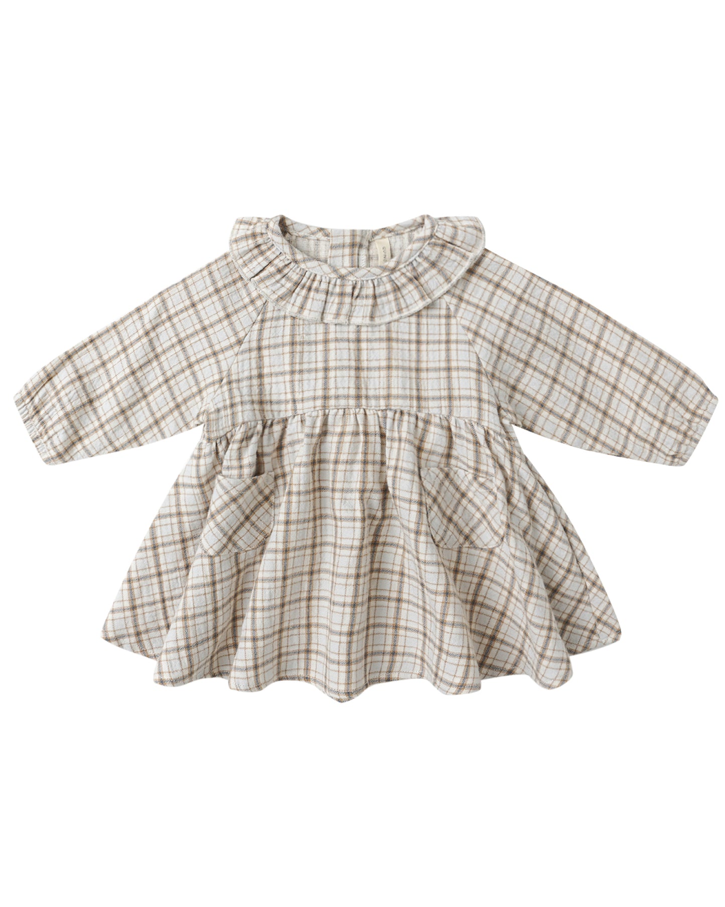 Simon Dress Blue Plaid