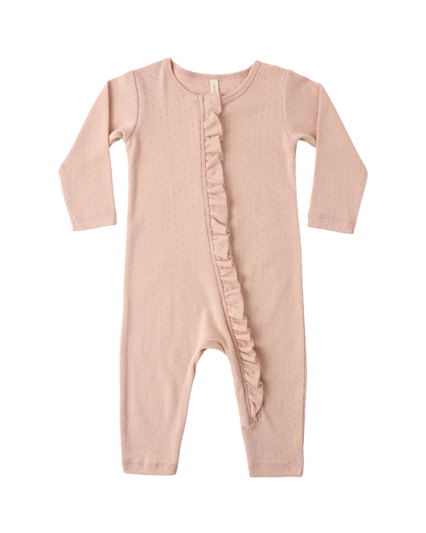 Ruffle Jumpsuit - Melon