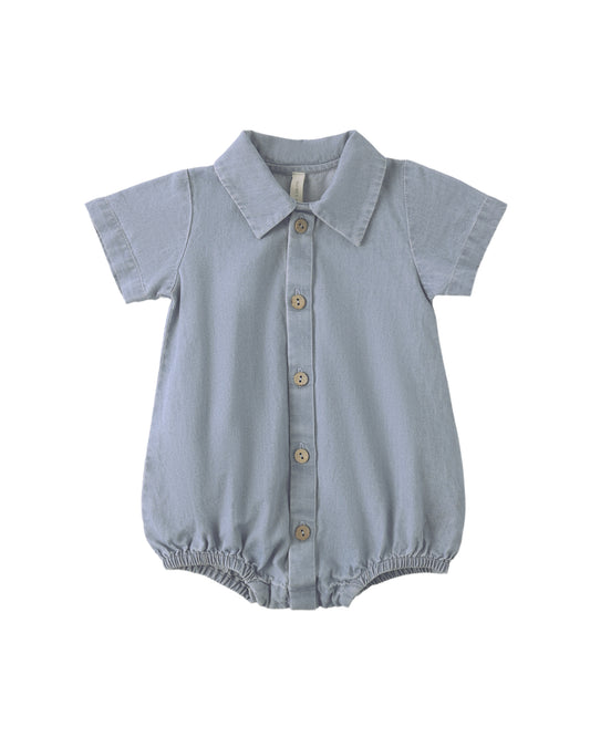 Chambray Romper