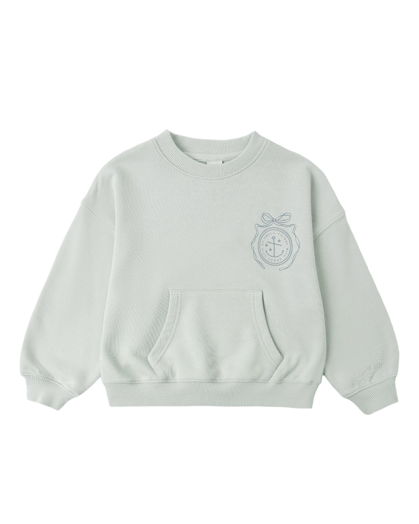 Pouch Pocket Crewneck