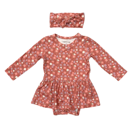 Long Sleeve Dress Set
