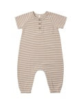 Short Sleeve Jumpsuit in Almond