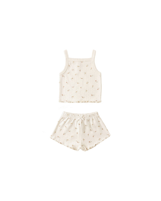 Pointelle Tank & Short Set