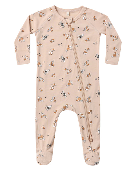 Candy Zip Footie