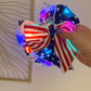 American Flag Light Up Sailor Bow