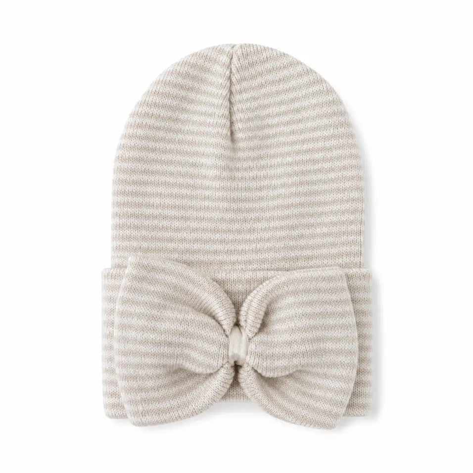 Baby's First Hat - Stripe Bow