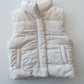 Cream Puffer Vest