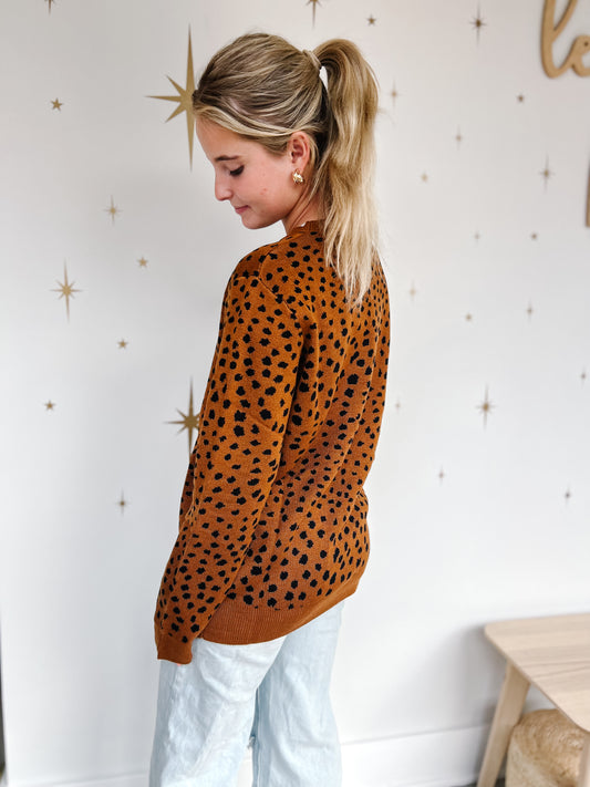 Animal Print Sweater (Matching Mommy & Me)