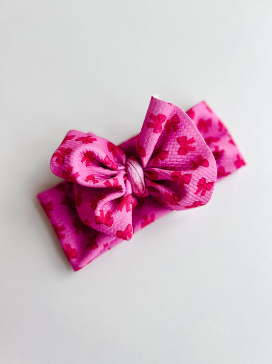 Pink Ribbon Coquette Bows