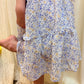 Spring Floral Ruffle Dress